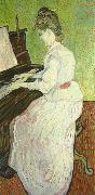 Vincent Van Gogh Mademoiselle Gachet am Klavier France oil painting artist